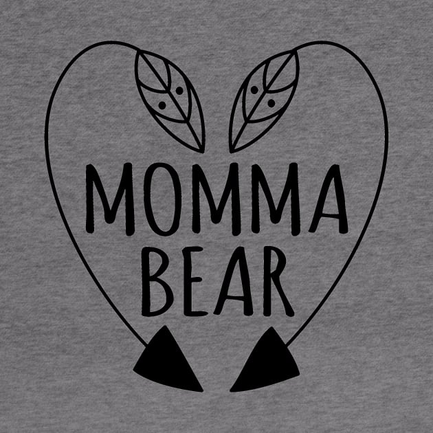 Momma Bear Boho by Teezer79